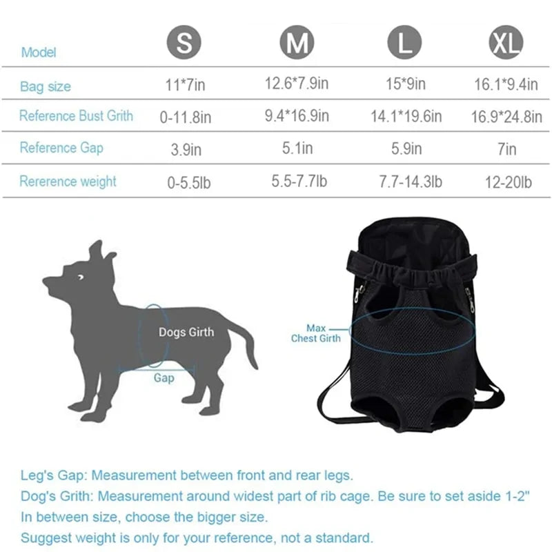 Breathable Pet Travel Backpack